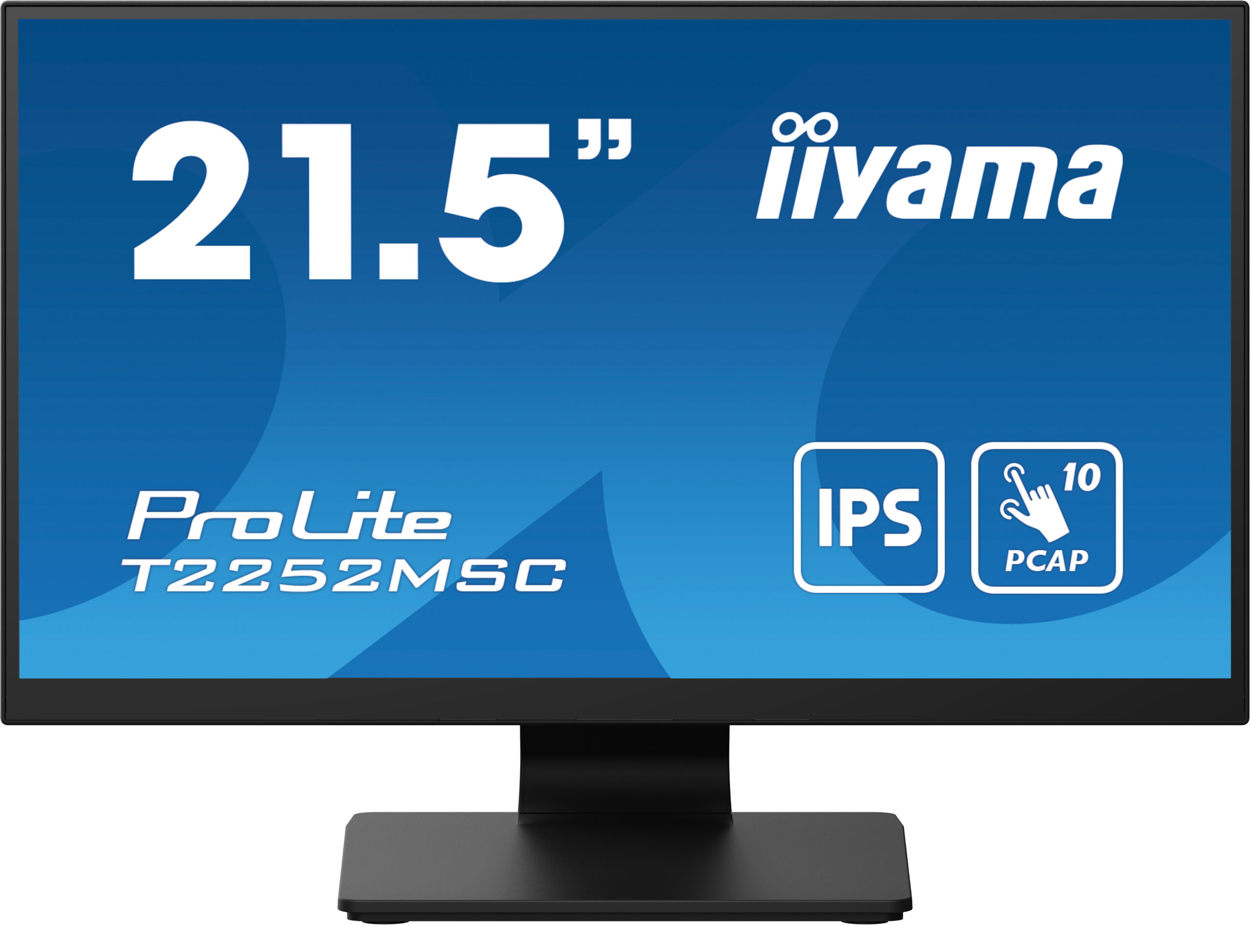 iiyama ProLite T2252MSC-B2 computer monitor 54,6 cm (21.5") 1920 x 1080 Pixels Full HD LCD Touchscreen Zwart