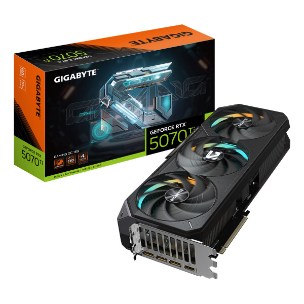 Graphics card Gigabyte GeForce RTX 5070 Ti GAMING OC 16 GB GDDR7