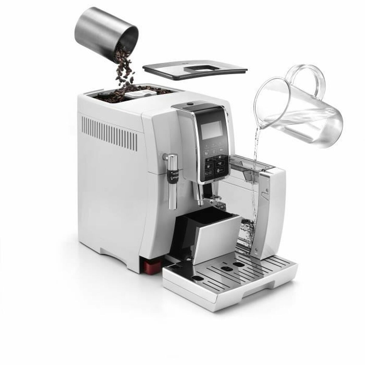 Volautomatische Espressomachine DeLonghi 0132220020 1450 W Wit 1450 W 15 bar
