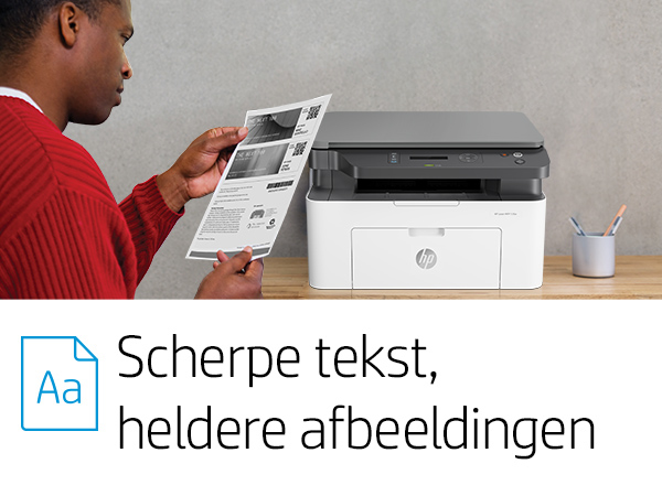 HP Laser MFP 135w, Zwart-wit, Printer voor Kleine en middelgrote ondernemingen, Printen, kopiëren, scannen - Afbeelding 10