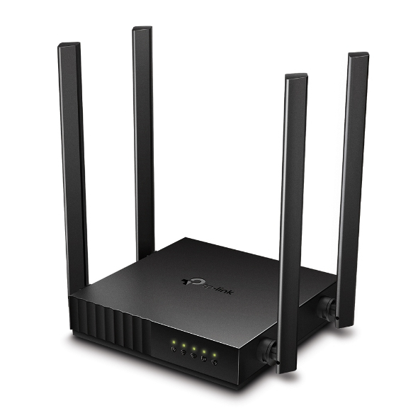 TP-Link Archer C54 draadloze router Fast Ethernet Dual-band (2.4 GHz / 5 GHz) Zwart - Afbeelding 2