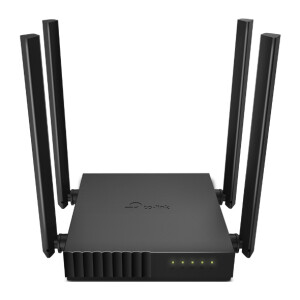 TP-Link Archer C54 draadloze router Fast Ethernet Dual-band (2.4 GHz / 5 GHz) Zwart
