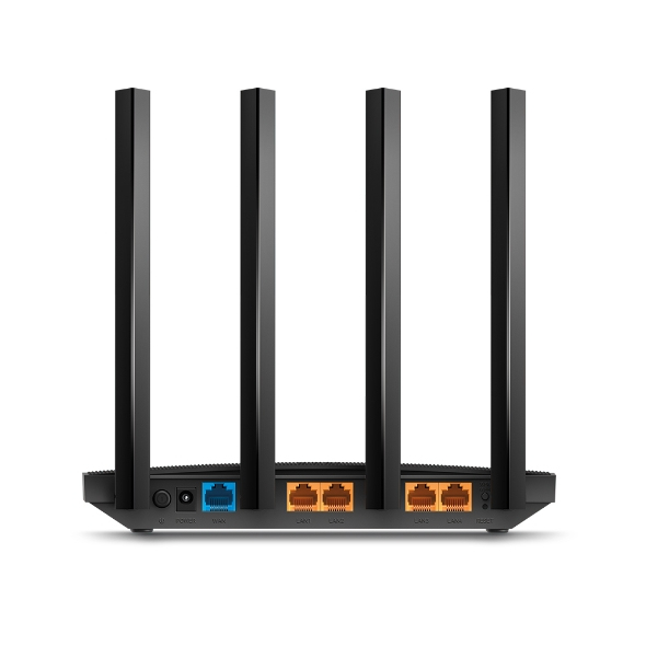 TP-Link Archer C6U draadloze router Gigabit Ethernet Dual-band (2.4 GHz / 5 GHz) Zwart - Afbeelding 3