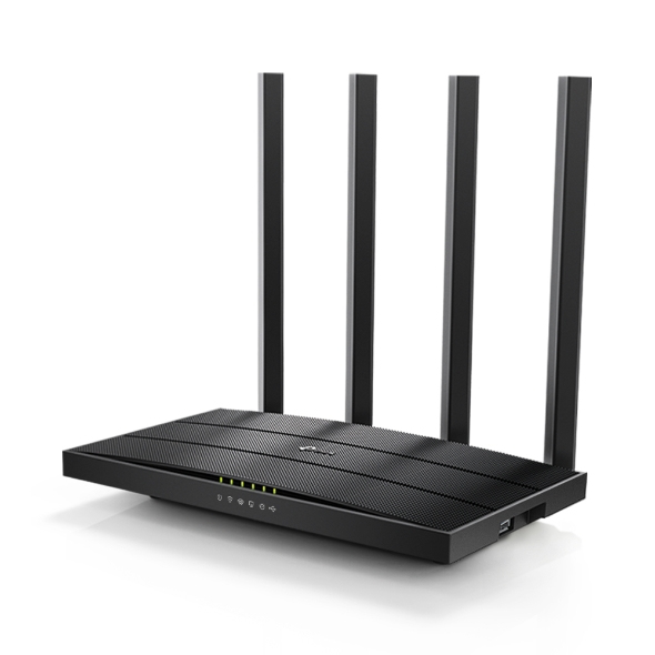 TP-Link Archer C6U draadloze router Gigabit Ethernet Dual-band (2.4 GHz / 5 GHz) Zwart - Afbeelding 2