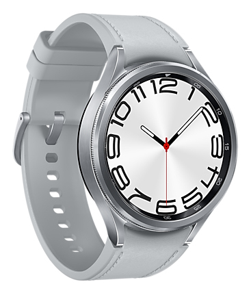 Samsung Galaxy Watch6 Classic SM-R965F 3,81 cm (1.5") OLED 47 mm Digitaal 480 x 480 Pixels Touchscreen 4G Zilver Wifi GPS - Afbeelding 3