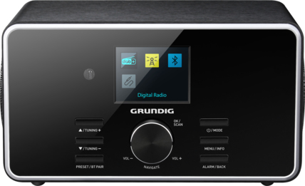 Grundig DTR 4500 BT DAB BLACK cd-speler