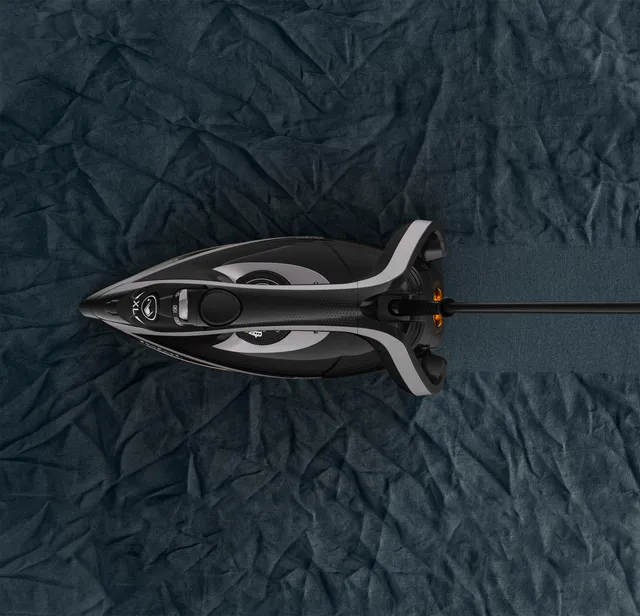 Tefal Puregliss FV8062E0 strijkijzer Droog- & stoomstrijkijzer Durilium AirGlide Autoclean soleplate 3000 W Zwart, Grijs - Afbeelding 7