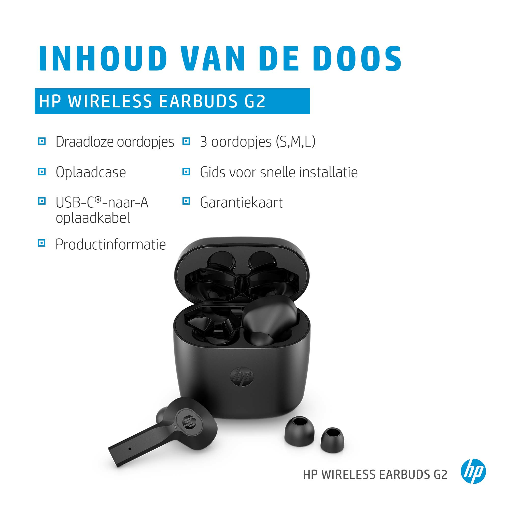 HP draadloze oordopjes G2 - Afbeelding 8