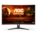 AOC G2 CQ32G2SE/BK LED display 80 cm (31.5") 2560 x 1440 Pixels 2K Ultra HD Zwart, Rood