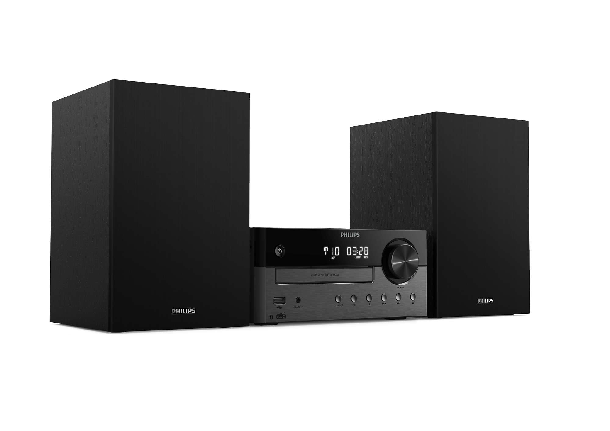 Philips TAM4505/12 home audio systeem Home audio-microsysteem 60 W Zwart, Grijs - Afbeelding 3