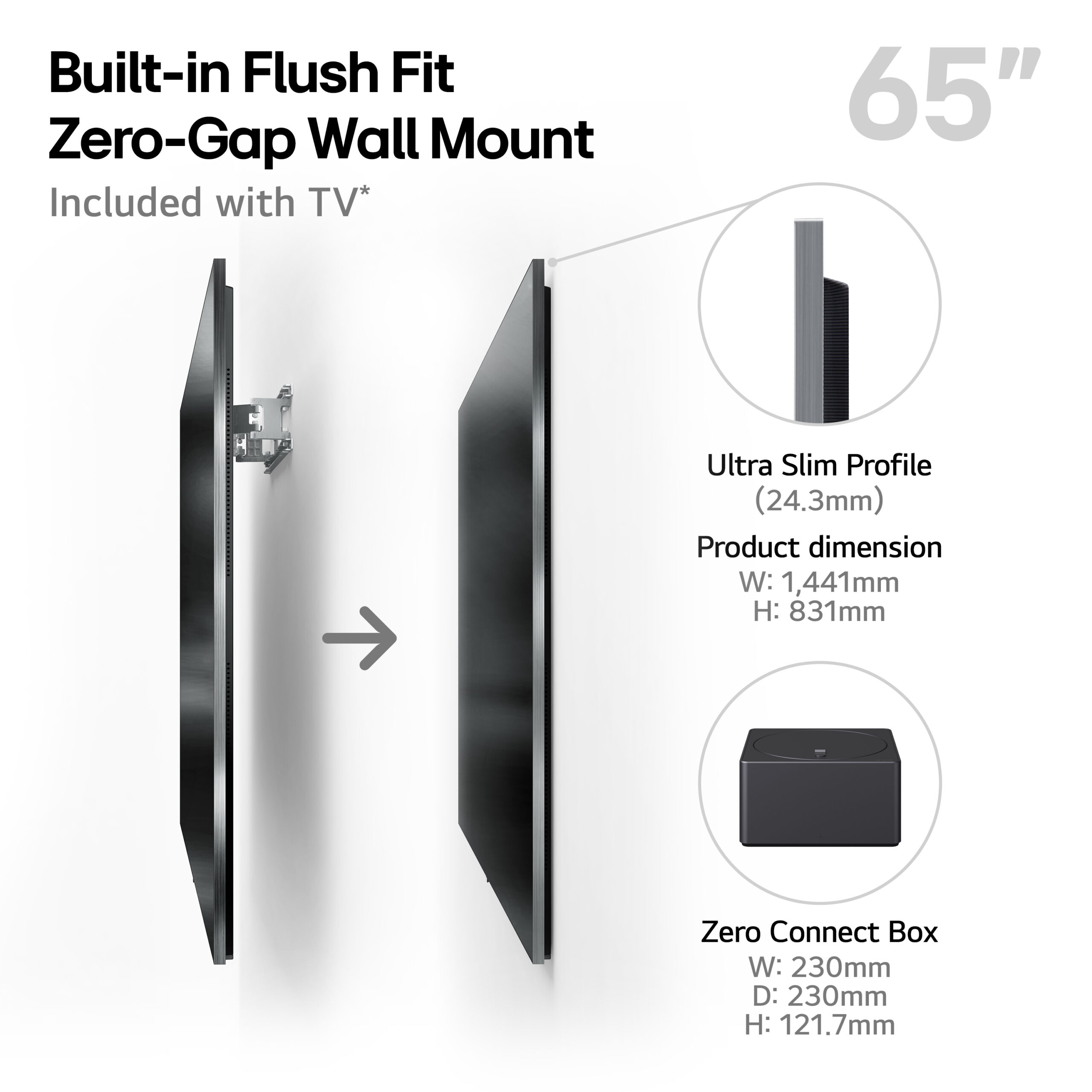 LG 65M59LA 4K Signature OLED Evo TV (2025) 65” - Afbeelding 2