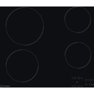 Indesit AAR 160 C Zwart Ingebouwd 58 cm Keramisch 4 zone(s)