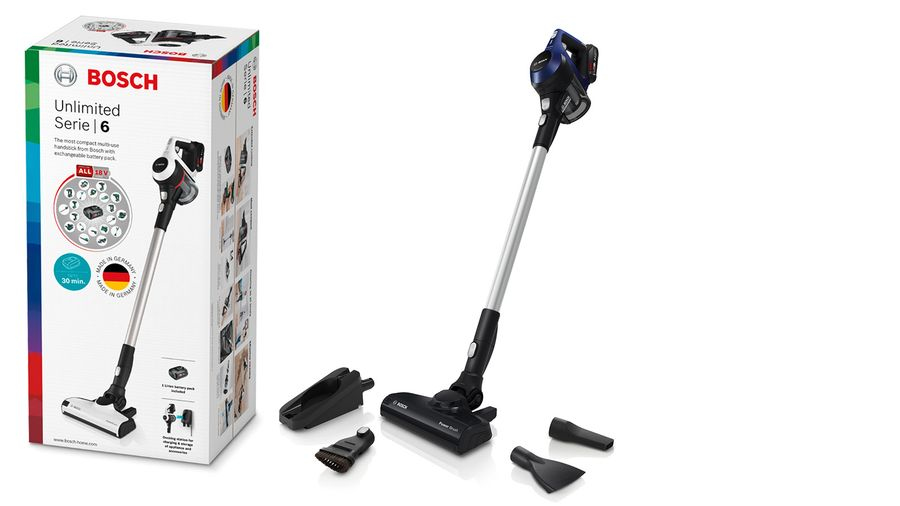 Bosch Serie 6 BBS611MAT handstofzuiger Blauw Zakloos - Afbeelding 4