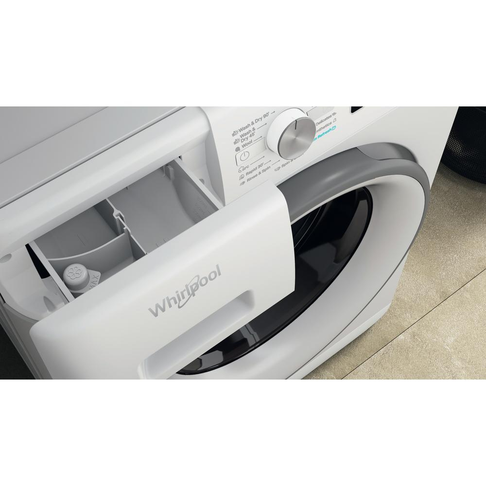 Whirlpool FFWDB 976258 SV EE Was-droogcombinatie Vrijstaand Voorbelading Wit E - Afbeelding 9