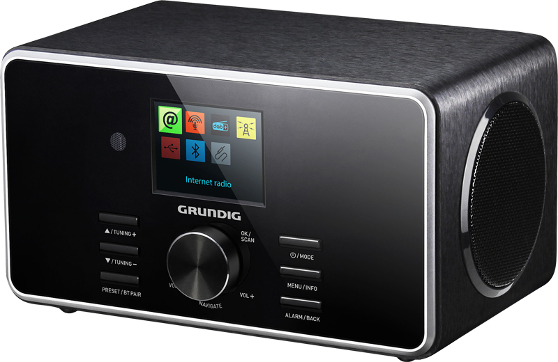 Grundig DTR 5000 X Draagbaar Analoog & digitaal Zwart - Afbeelding 3