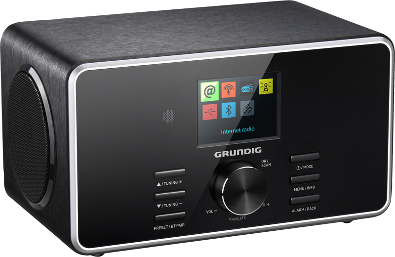 Grundig DTR 5000 X Draagbaar Analoog & digitaal Zwart - Afbeelding 2