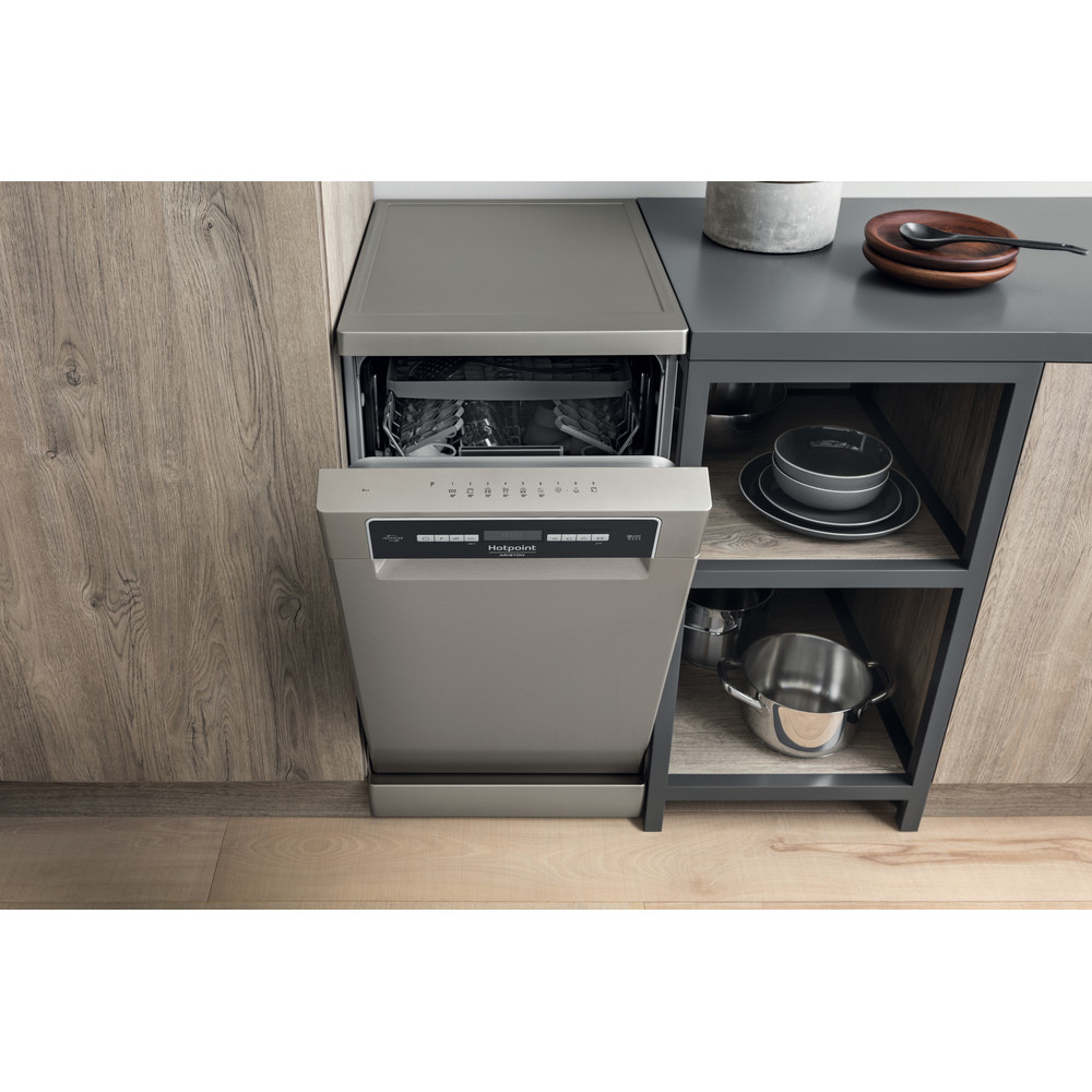 Hotpoint HSFO 3T223 WC X Vrijstaand 10 couverts E - Afbeelding 8