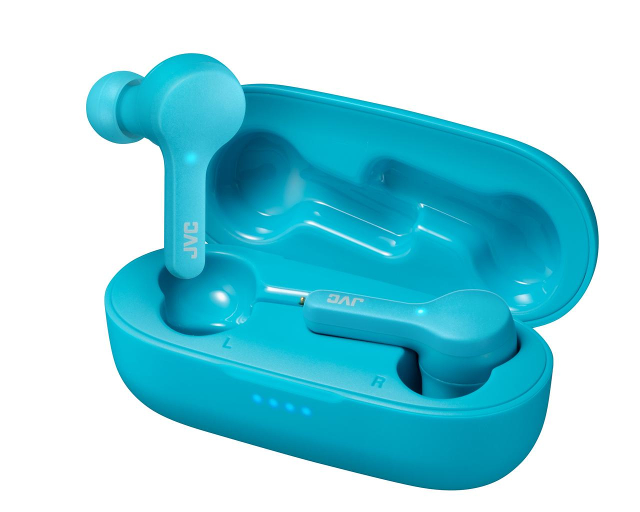 JVC HA-A7T-AN Headset True Wireless Stereo (TWS) In-ear Oproepen/muziek Micro-USB Bluetooth Blauw - Afbeelding 3