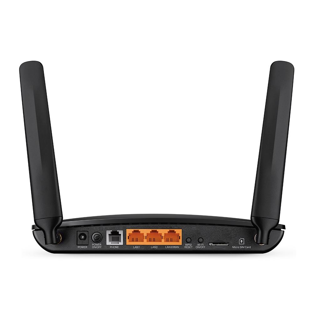 TP-Link TL-MR6500v draadloze router Fast Ethernet Single-band (2.4 GHz) 4G Zwart - Afbeelding 3