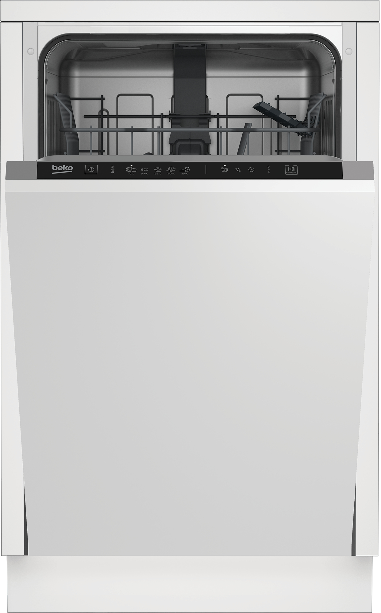 Beko DIS35026 vaatwasser Volledig ingebouwd 10 couverts E