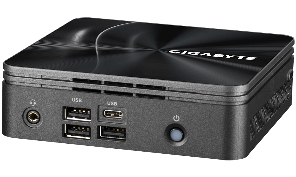 GIGABYTE GB-BRR5-4500 PC/workstation barebone UCFF Zwart 4500U 2,3 GHz - Afbeelding 2