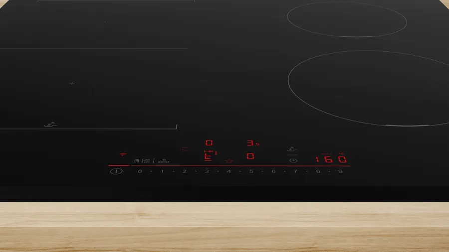 Bosch Serie 6 PVS631HC1E Zwart Ingebouwd 59.2 cm Inductiekookplaat zones 4 zone(s) - Afbeelding 2