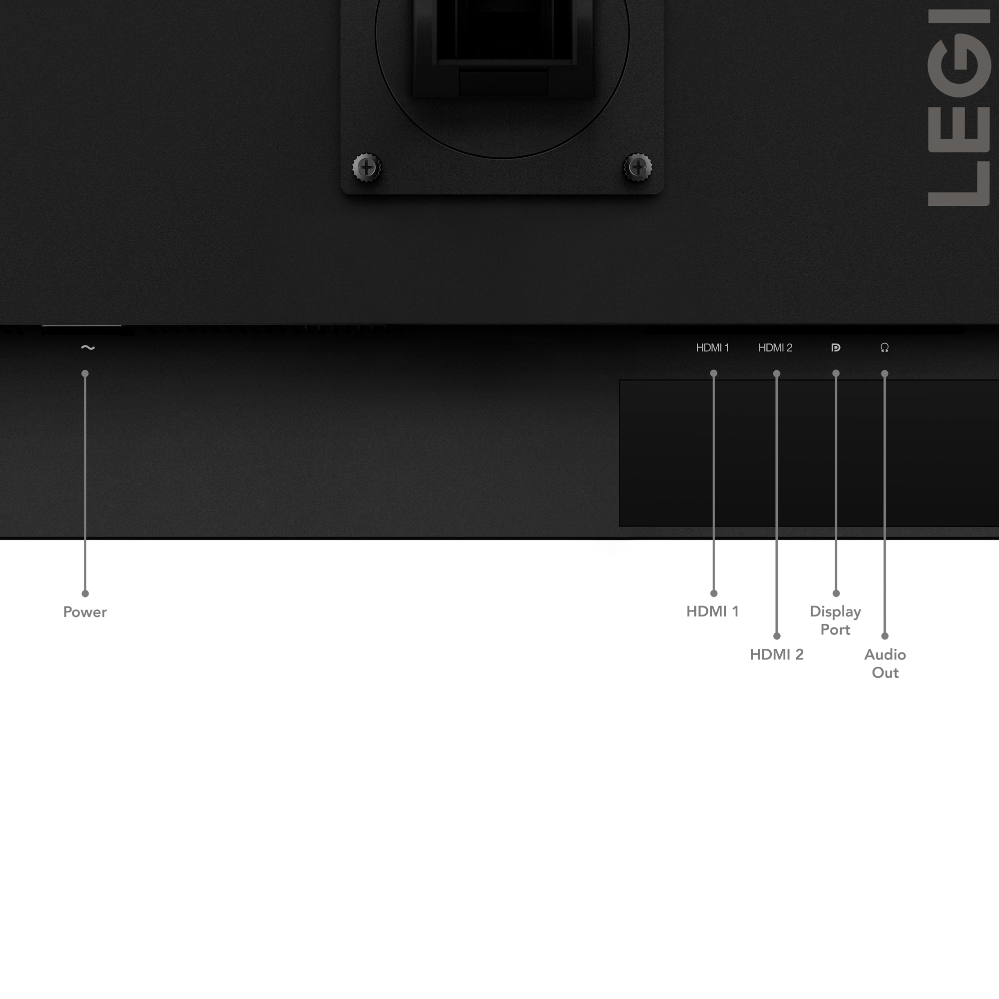 Lenovo Legion R27qe computer monitor 68,6 cm (27") 2560 x 1440 Pixels Quad HD LED Zwart - Afbeelding 11