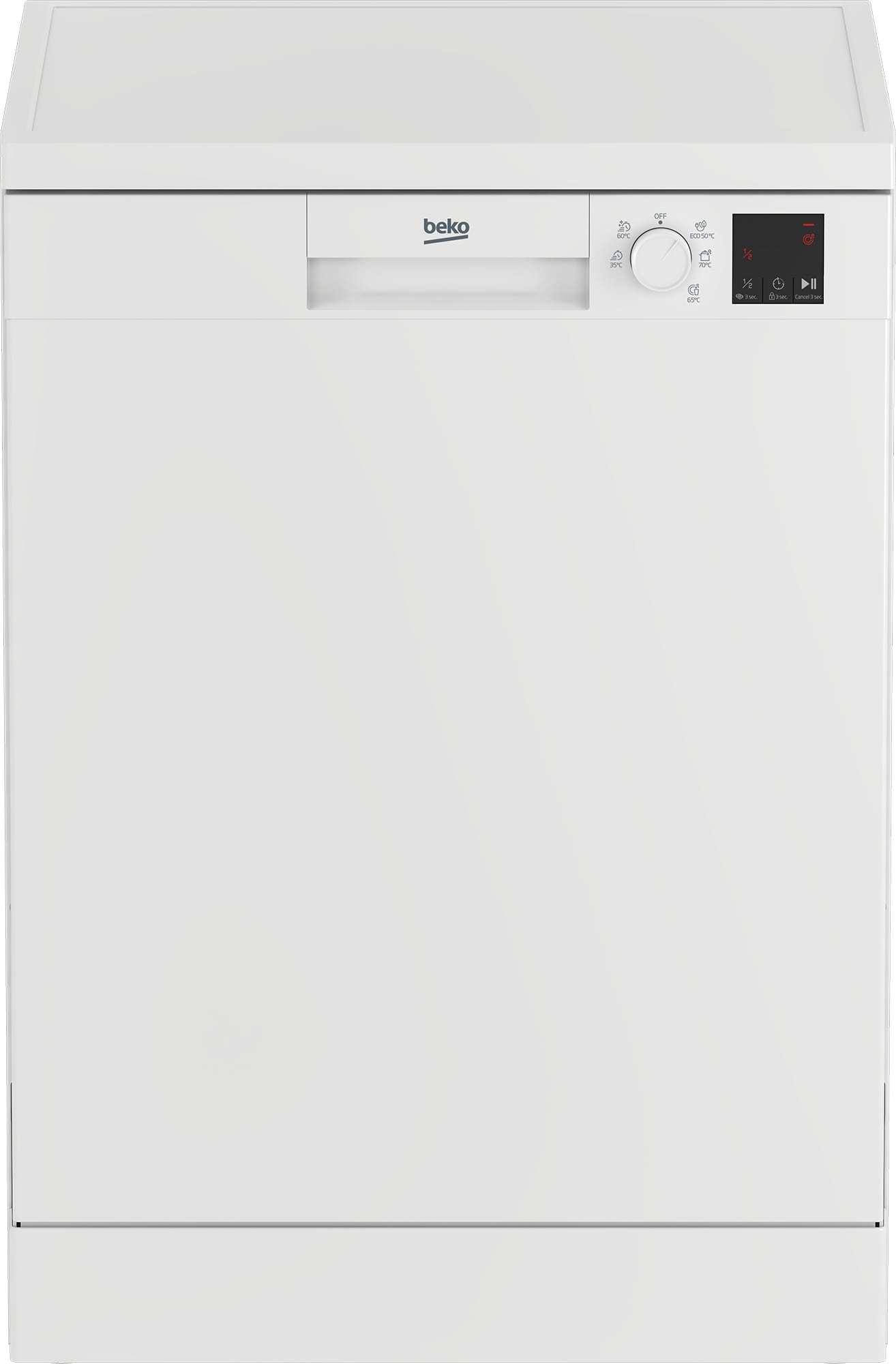 Beko DVN05320W Vrijstaand 13 couverts E