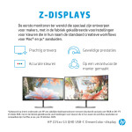 HP Z25xs G3 computer monitor 63,5 cm (25") 2560 x 1440 Pixels Quad HD Zwart
