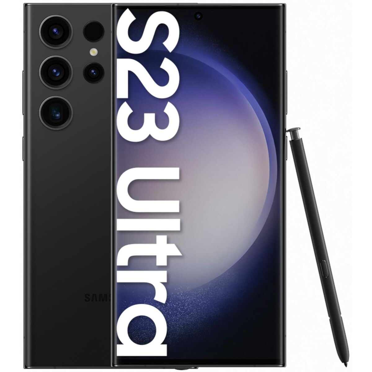 Smartphone Samsung Galaxy S23 Ultra 6,8" Qualcomm Snapdragon 8 Gen 2 8 GB RAM 256 GB Zwart