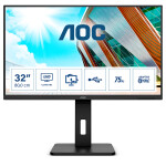 AOC P2 U32P2 computer monitor 80 cm (31.5") 3840 x 2160 Pixels 4K Ultra HD LED Zwart