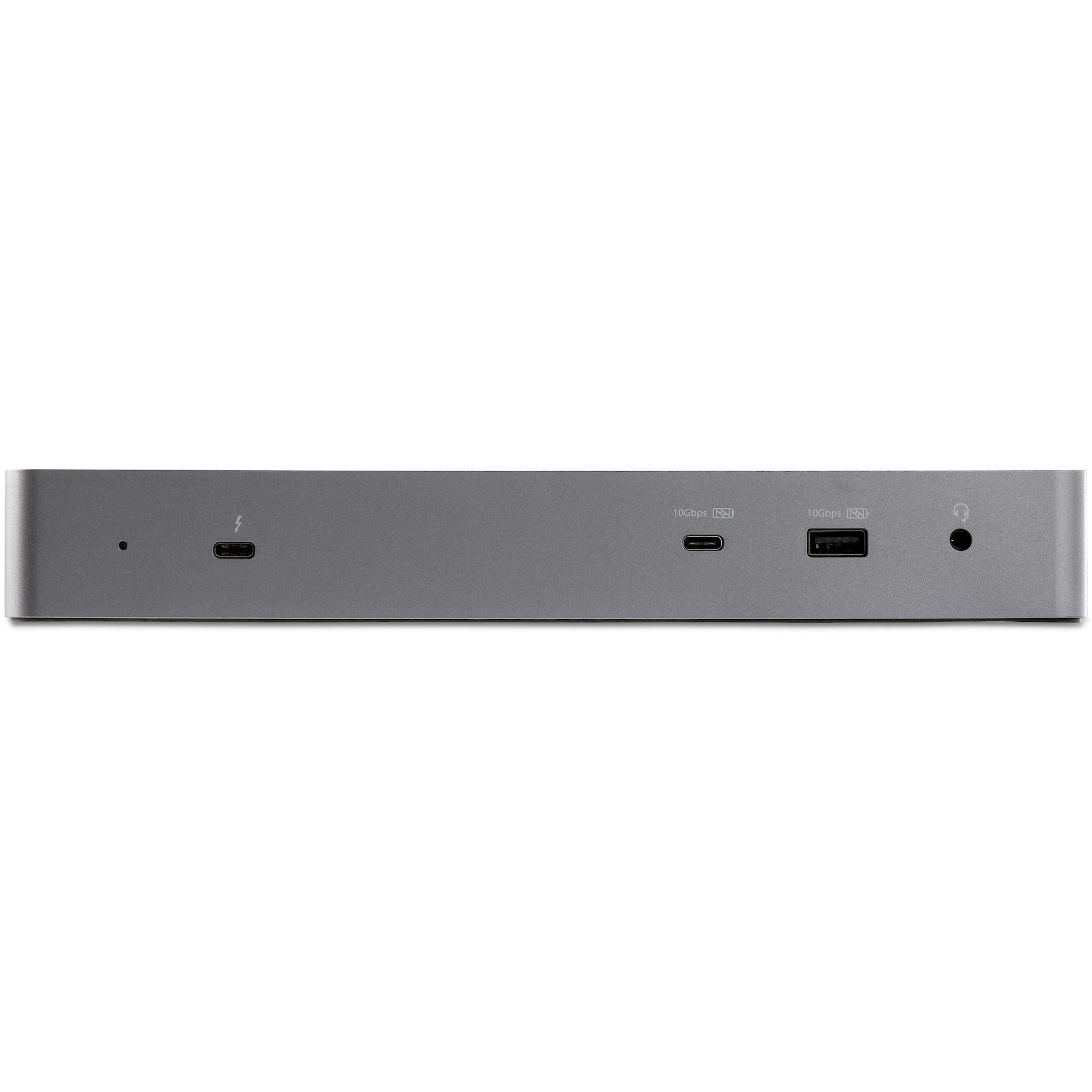 StarTech.com Thunderbolt 3 Dock met USB-C Host Compatibiliteit - Dual 4K 60Hz DisplayPort 1.4 en Dual HDMI 2.0 - Single 8K - TB3/USB-C Laptop Docking Station - 96W PD, 5xUSB - 10Gbps - Afbeelding 3