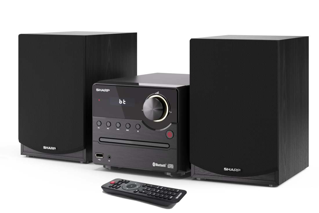 Sharp XL-B512(BK) home audio systeem Home audio-microsysteem 45 W Zwart - Afbeelding 6