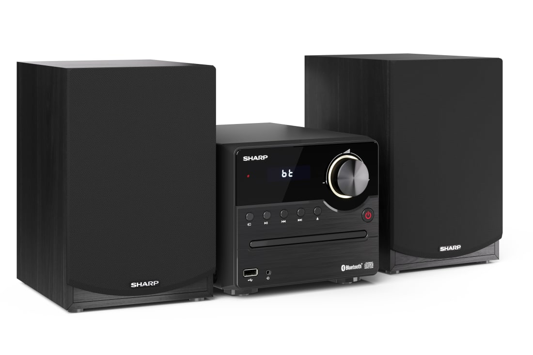Sharp XL-B512(BK) home audio systeem Home audio-microsysteem 45 W Zwart