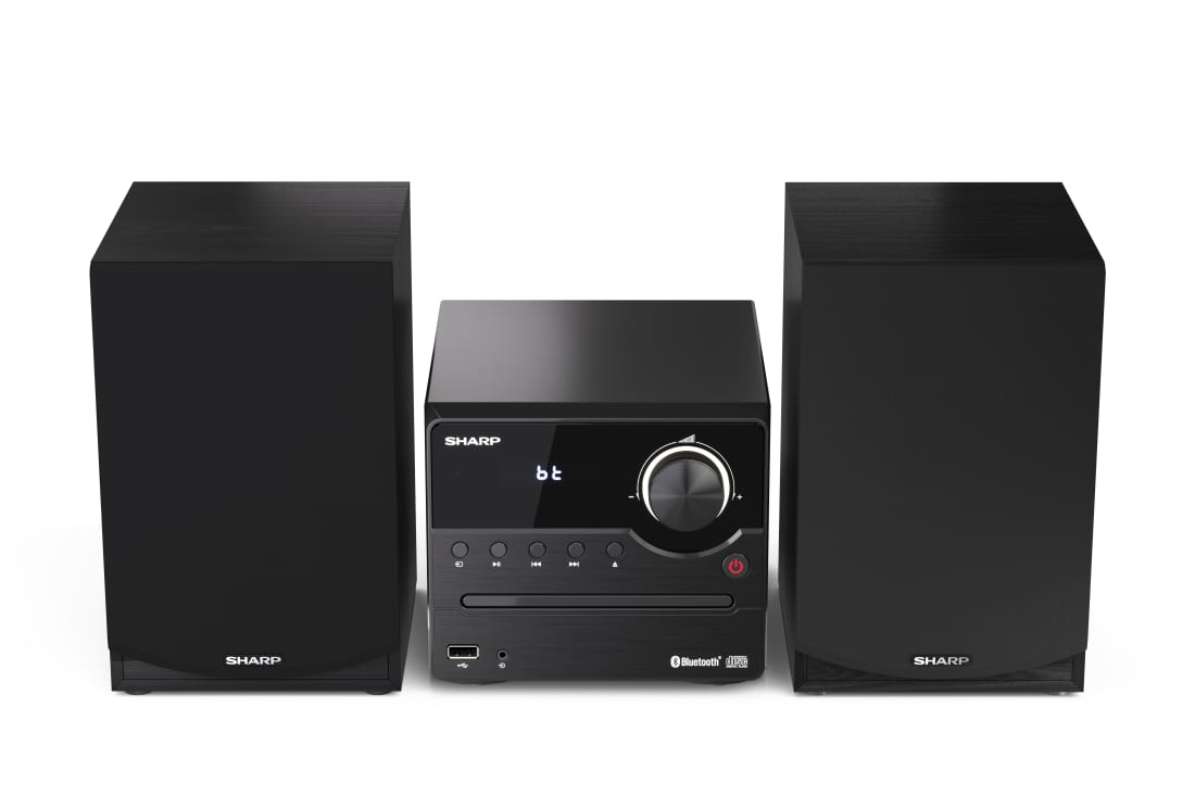 Sharp XL-B512(BK) home audio systeem Home audio-microsysteem 45 W Zwart - Afbeelding 7