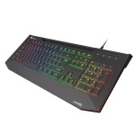 GENESIS Lith 400 RGB toetsenbord Gamen USB QWERTY US International Zwart