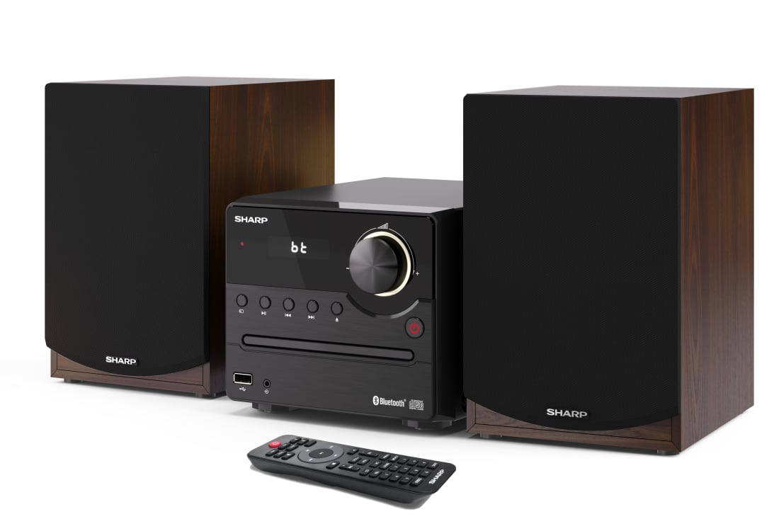Sharp XL-B512(BR) home audio systeem Home audio-microsysteem 45 W Bruin - Afbeelding 2
