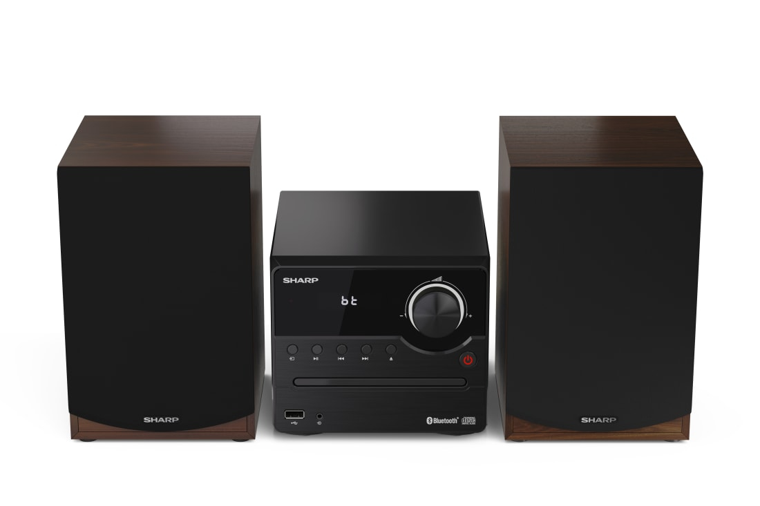 Sharp XL-B512(BR) home audio systeem Home audio-microsysteem 45 W Bruin - Afbeelding 7