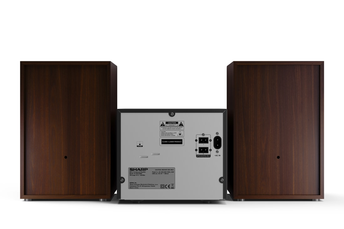 Sharp XL-B512(BR) home audio systeem Home audio-microsysteem 45 W Bruin - Afbeelding 6