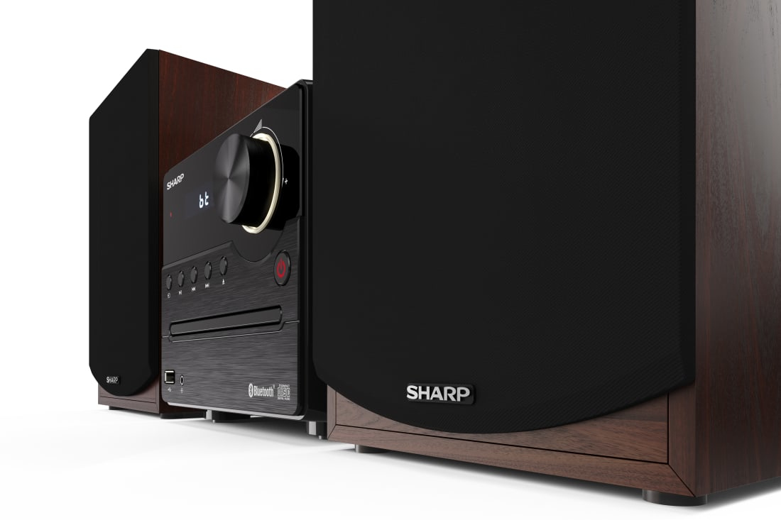 Sharp XL-B512(BR) home audio systeem Home audio-microsysteem 45 W Bruin - Afbeelding 4