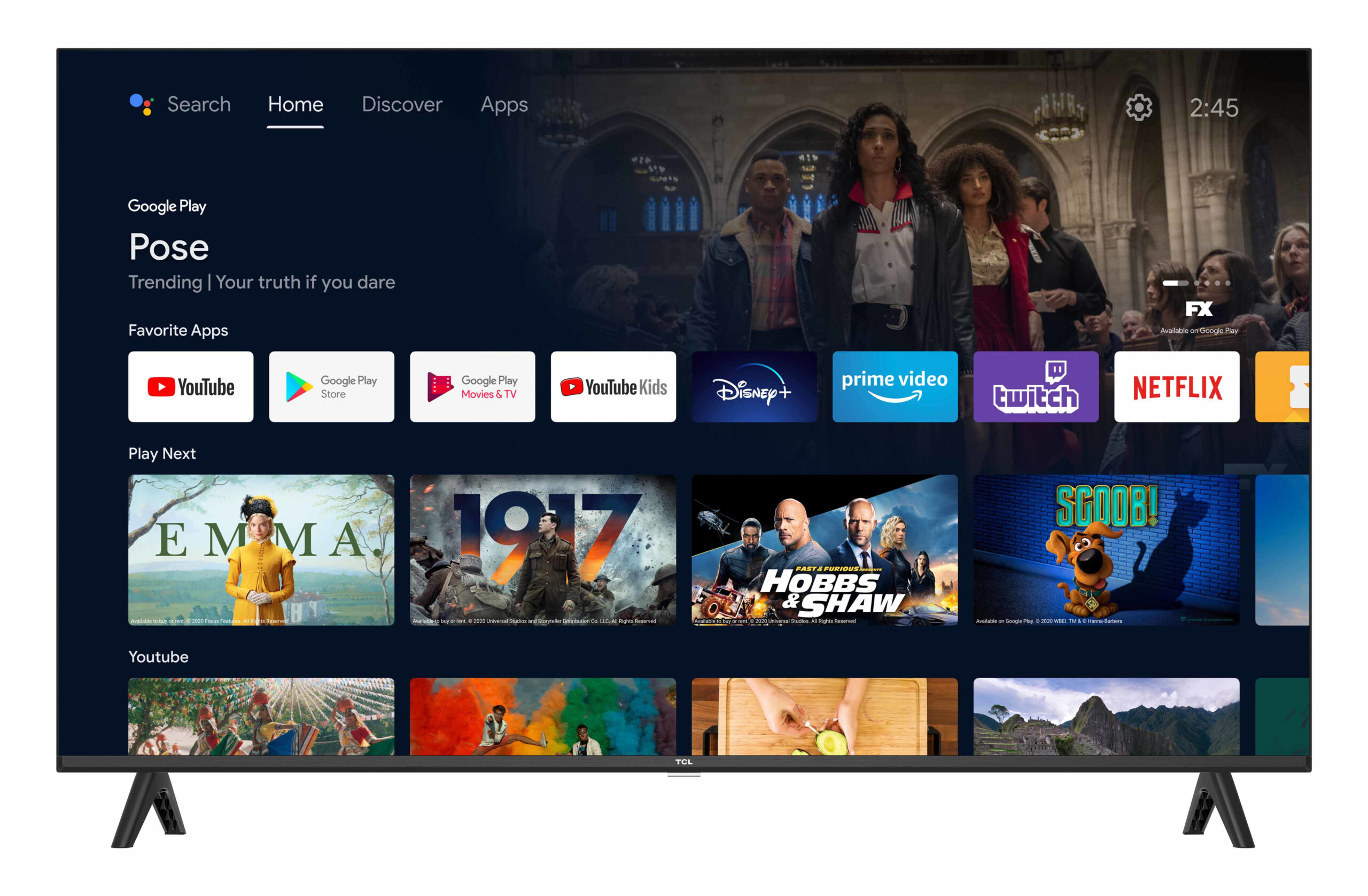 TCL FHD7900 101,6 cm (40") Full HD Smart TV Wifi Zwart - Afbeelding 4