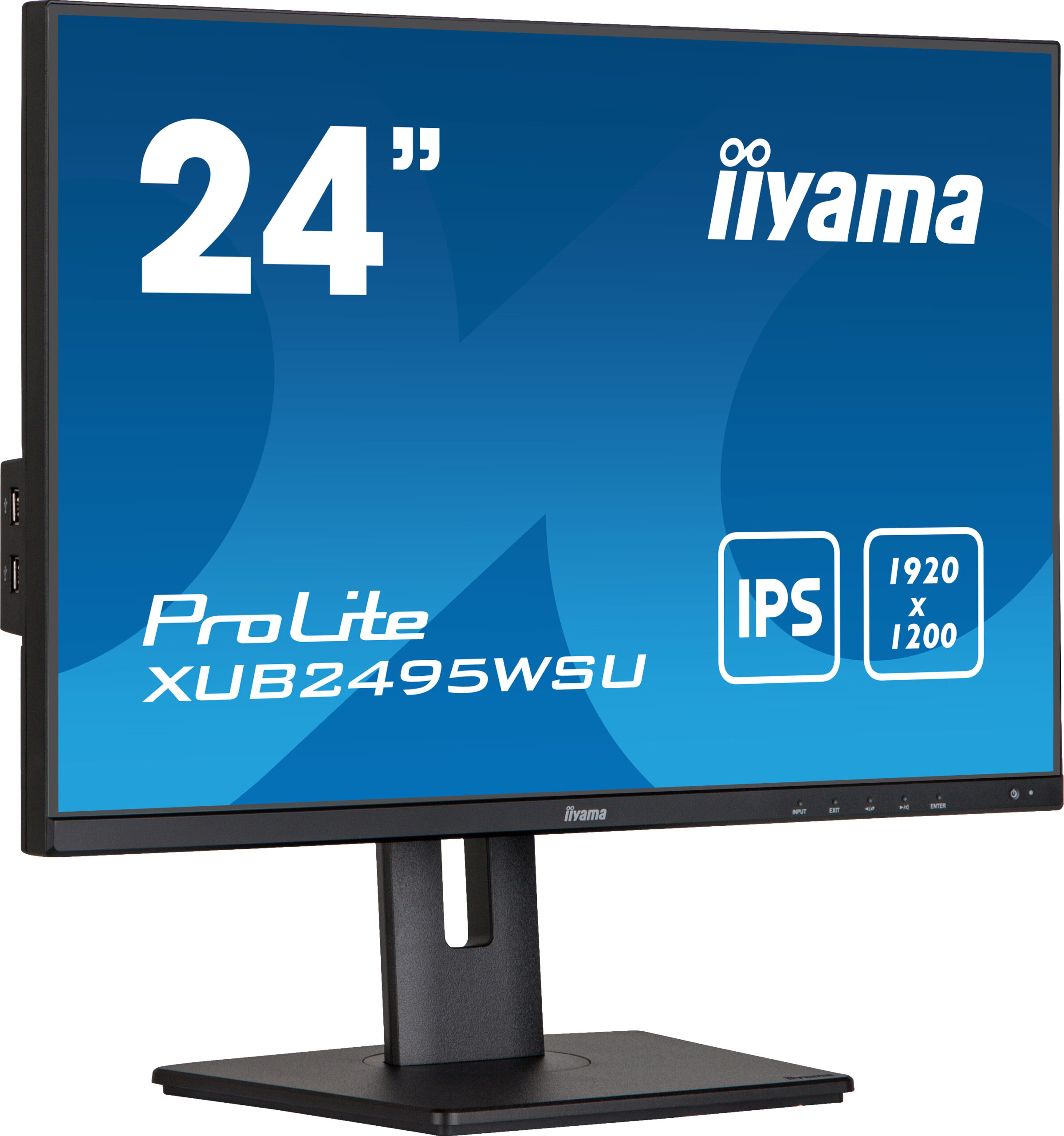 iiyama ProLite XUB2495WSU-B5 computer monitor 61,2 cm (24.1") 1920 x 1200 Pixels WUXGA LCD Zwart - Afbeelding 4