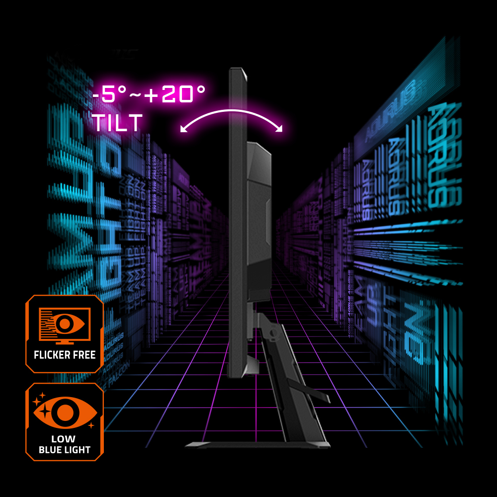 GIGABYTE GS27F computer monitor 68,6 cm (27") 1920 x 1080 Pixels Full HD LCD Zwart - Afbeelding 10