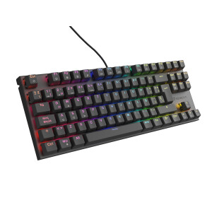GENESIS Thor 303 TKL toetsenbord Gamen USB QWERTY Spaans Zwart