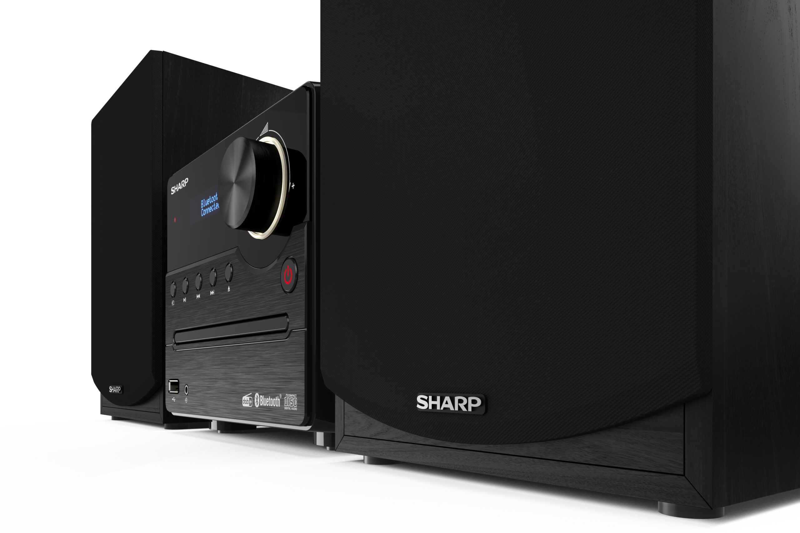 Sharp XL-B517D Home audio-microsysteem 45 W Zwart - Afbeelding 3