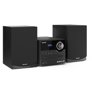 Sharp XL-B517D Home audio-microsysteem 45 W Zwart