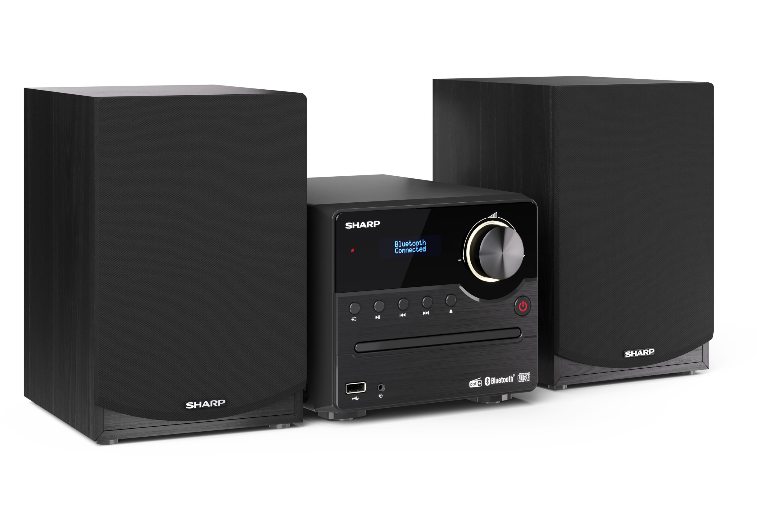 Sharp XL-B517D Home audio-microsysteem 45 W Zwart