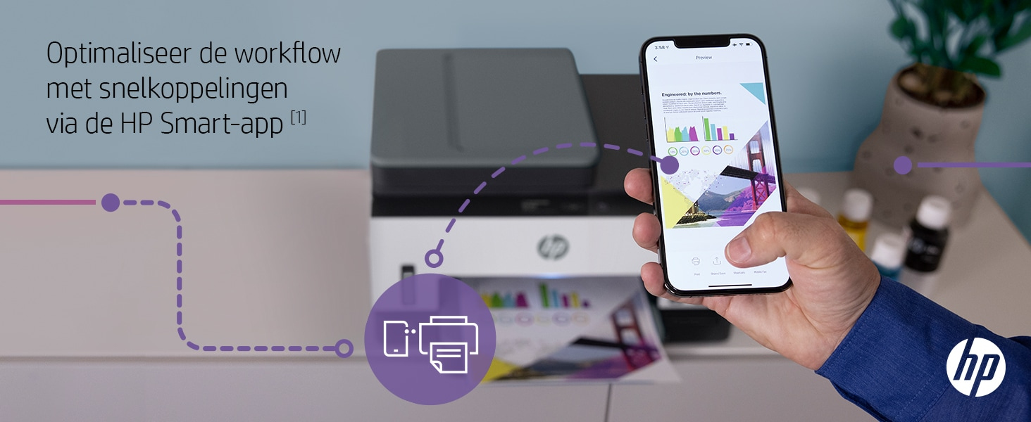 HP Smart Tank 7605 All-in-One - Afbeelding 10