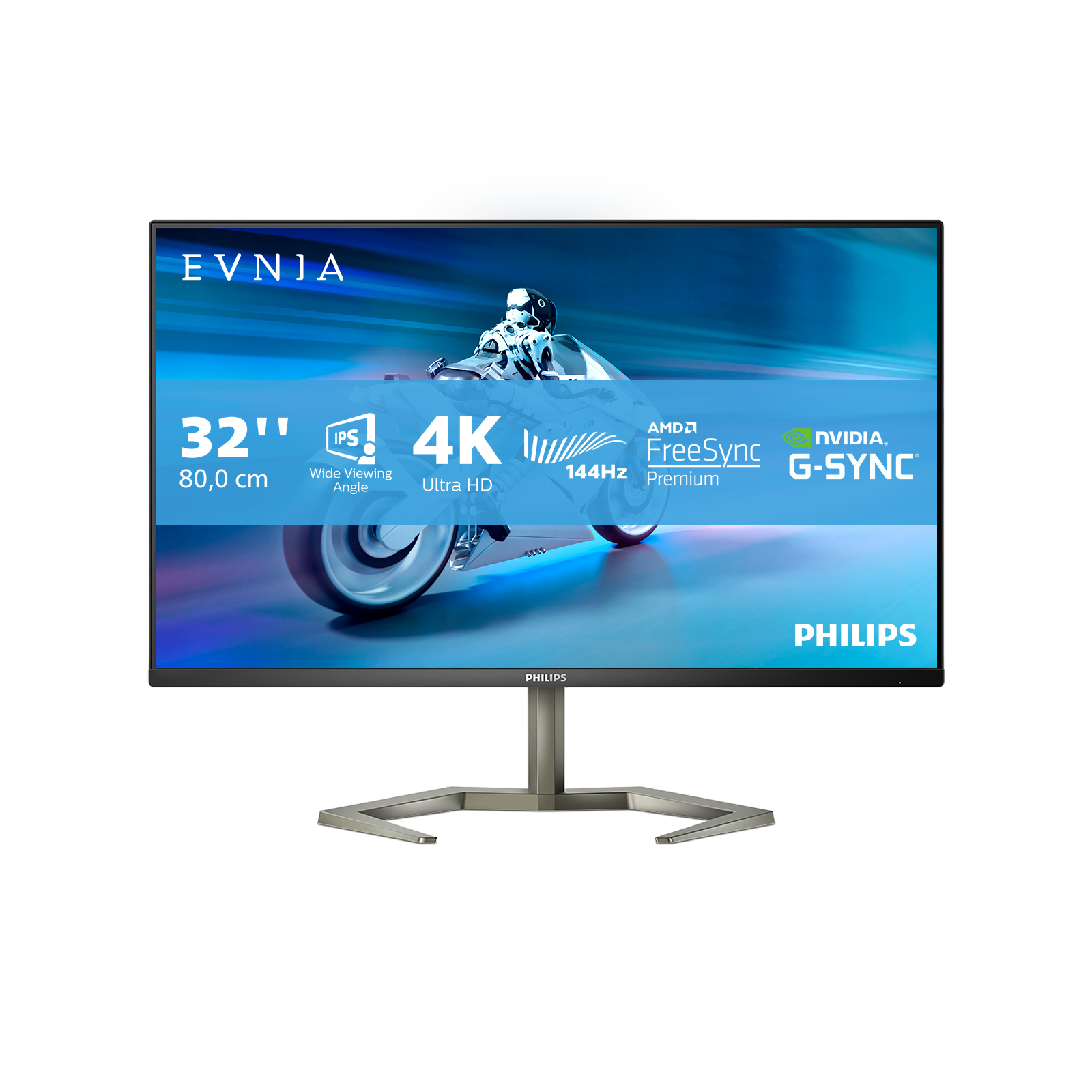 Philips Momentum 32M1N5800A/00 computer monitor 80 cm (31.5") 3840 x 2160 Pixels 4K Ultra HD LCD Zwart - Afbeelding 4