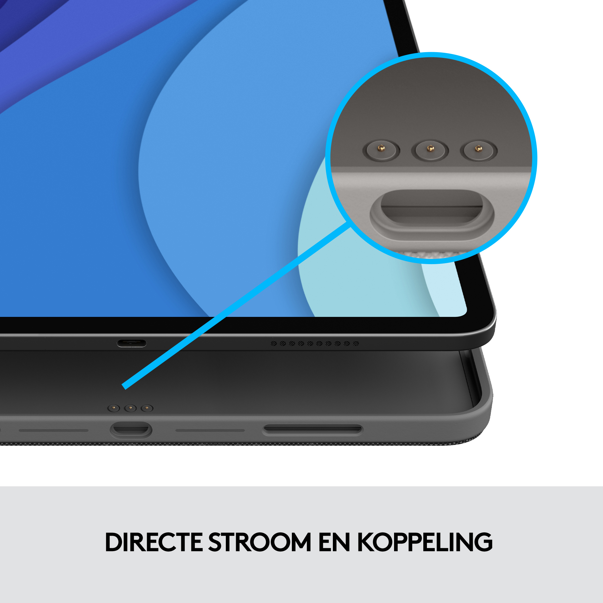 Logitech Combo Touch for iPad Pro 11-inch (1st, 2nd, and 3rd generation) - Afbeelding 4